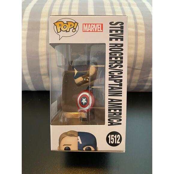 Funko Pop Marvel:  The Infinity Saga - Steve Rogers/Captain America - Picture 2 of 6